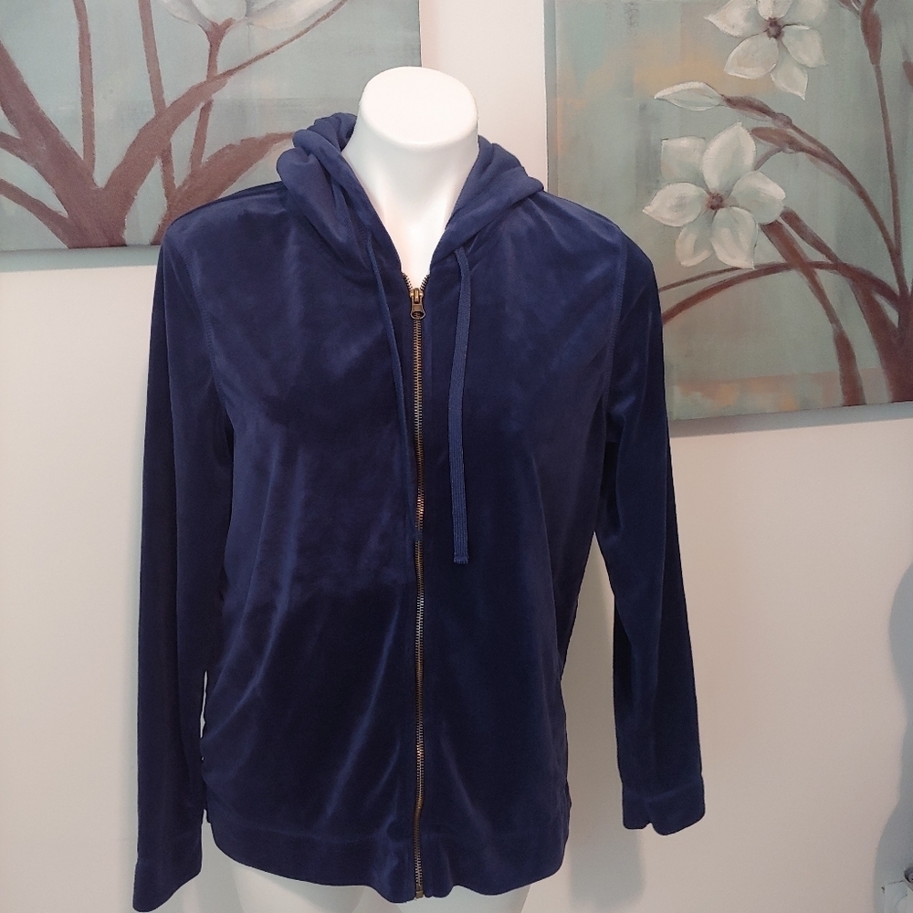 HUE super soft zip up sweatshirt